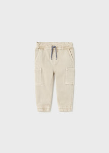 mini boy twill cargo pant