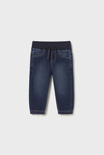 Load image into Gallery viewer, mini boy soft denim jogger
