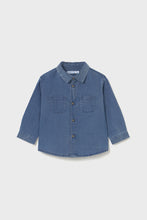Load image into Gallery viewer, mini boy denim shirt
