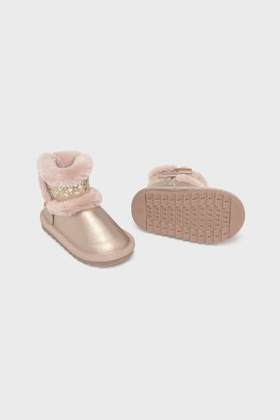 toddler hearts lined boot