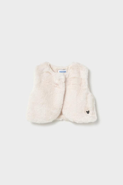 Mini Girl Faux Fur Vest