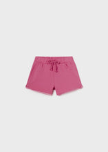 Load image into Gallery viewer, mini girl loop trim jersey shorts
