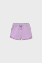 Load image into Gallery viewer, mini girl loop trim jersey shorts
