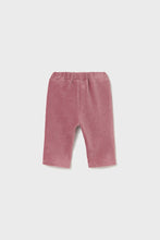 Load image into Gallery viewer, baby girls velour rib pant
