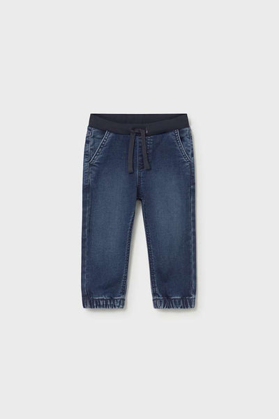mini boy denim jogger