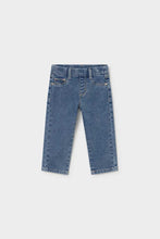 Load image into Gallery viewer, Mini Girl Denim Heart Stud Pant
