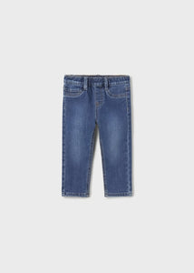 mini boy lined denim pant