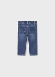 mini boy lined denim pant