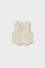 Load image into Gallery viewer, mini boys linen vest
