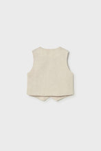 Load image into Gallery viewer, mini boys linen vest
