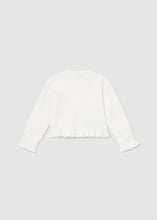Load image into Gallery viewer, mini girl pointelle cardigan
