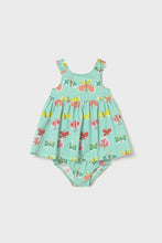 Load image into Gallery viewer, mini girls butterflies jersey dress + bloomer
