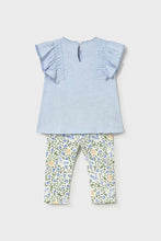 Load image into Gallery viewer, mini girls 2pc flutter tank + print legging
