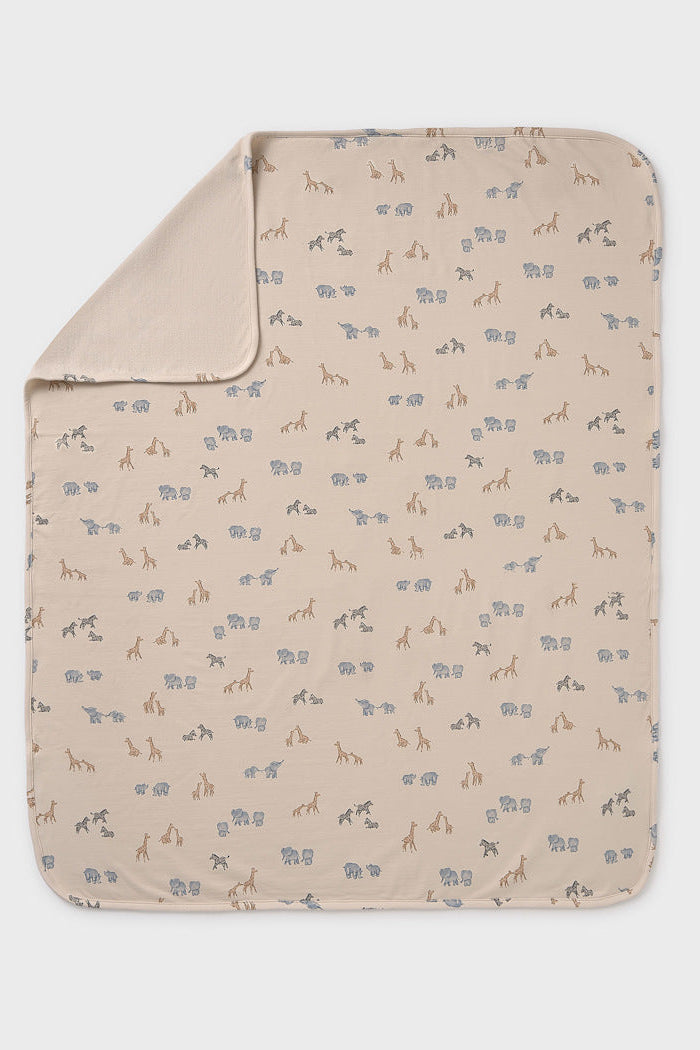 baby safari jersey blanket