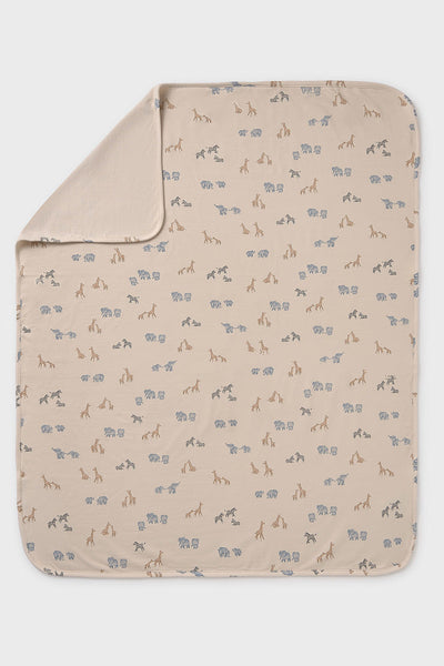 baby safari jersey blanket