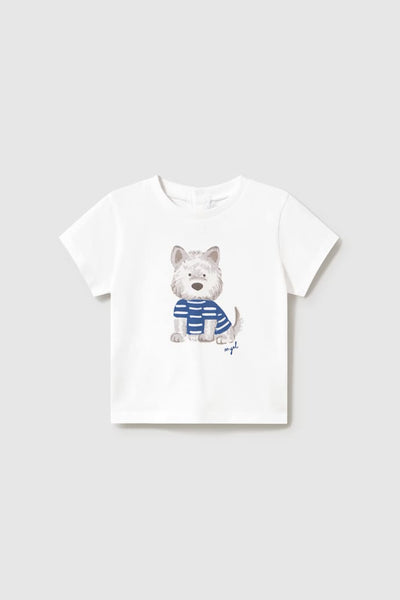 mini boy scottie tee