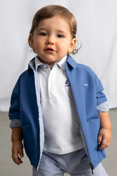 mini boys reversible windbreaker
