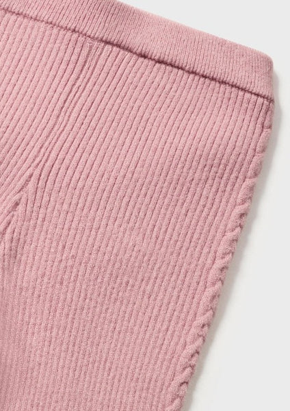 mini girls knit rib legging