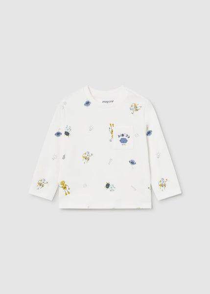 mini boy robots tee