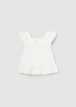Load image into Gallery viewer, mini girl eyelet trim flutter swing tank
