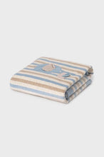 Load image into Gallery viewer, baby elephant stripe blanket
