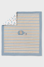 Load image into Gallery viewer, baby elephant stripe blanket
