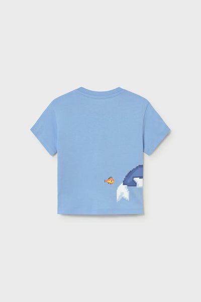 mini boy shark fish tee