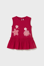 Load image into Gallery viewer, mini girls shells jersey dress
