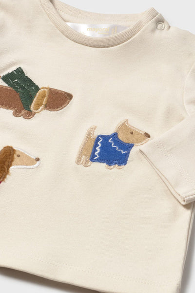 baby dog patch tee