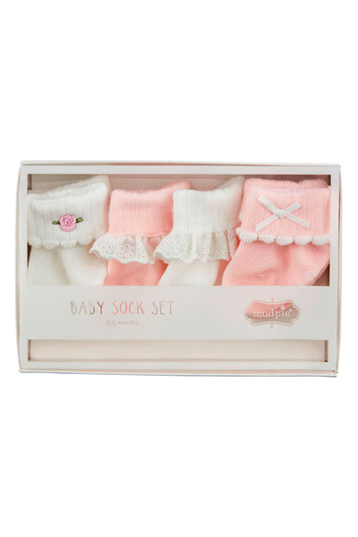 baby foldover 4 sock set