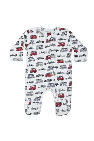 baby hero vehicles footie