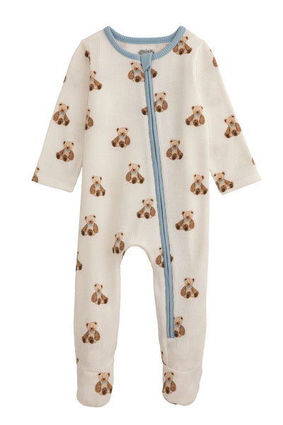 baby teddy footie