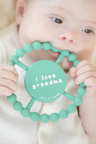baby teether I love grandma