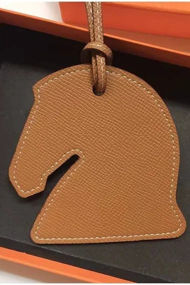 bag charm horse head