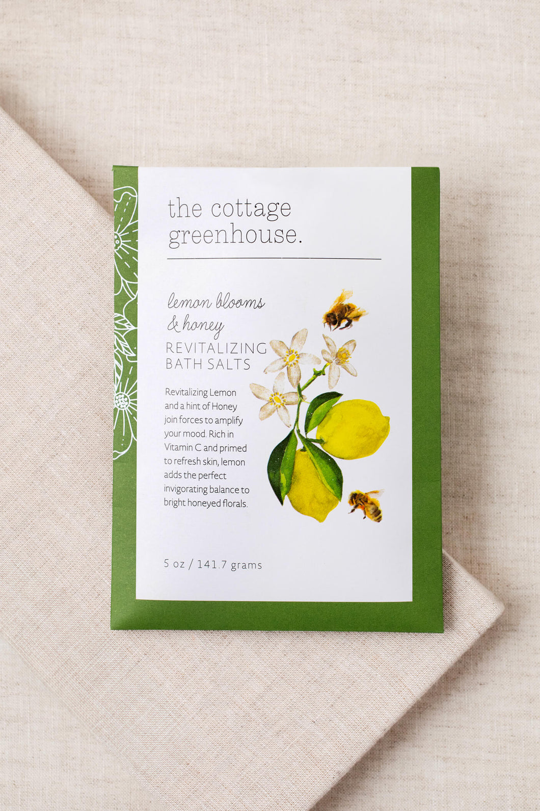 bath salt lemon blooms