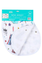 Load image into Gallery viewer, NJ burp and bib set
