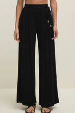 Load image into Gallery viewer, bead tie wide leg pant
