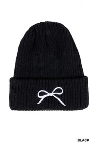 bow beanie