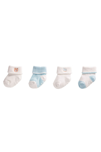baby foldover sock set