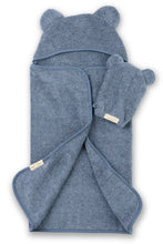 Load image into Gallery viewer, hooded towel + mitt set

