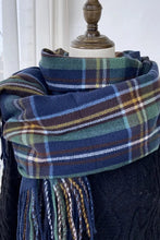 Load image into Gallery viewer, plaid tassel scarf
