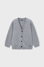 Load image into Gallery viewer, boys tipped button cardigan
