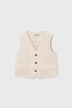 Load image into Gallery viewer, boys check button vest
