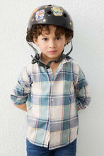 Load image into Gallery viewer, boys long sleeve check shirt
