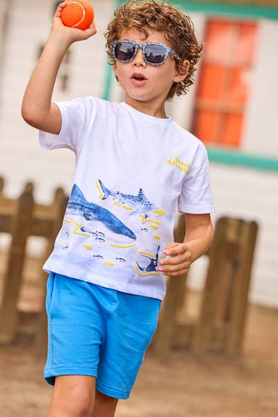 boys ocean adventures tee + short set