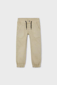 boys twill jogger pant