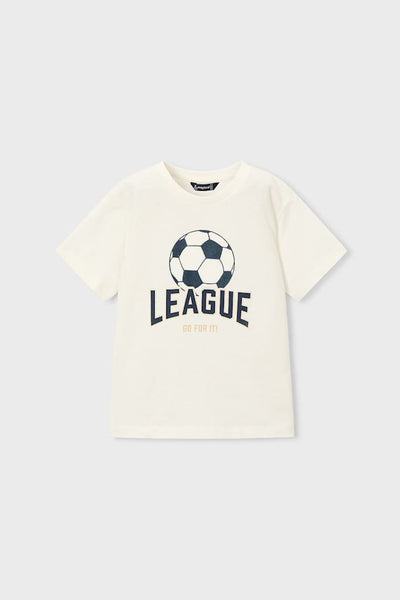 boys soccer league tee