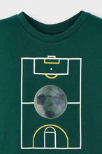 Load image into Gallery viewer, boys long sleeve socker goal tee

