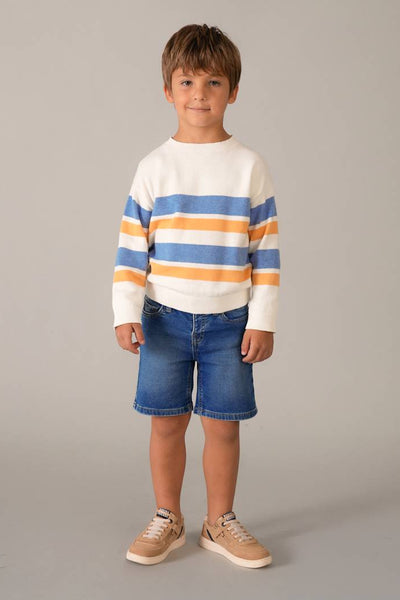 boys bold stripe sweater