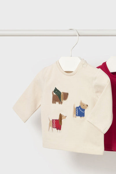 baby dog patch tee